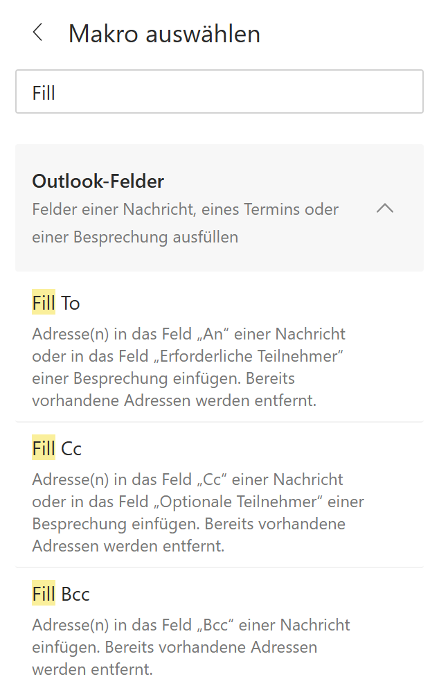 Füllen Sie die Felder „An“, „Cc“ und „Bcc“ in Outlook-E-Mails automatisch aus. Füllen Sie die Felder „An“, „Cc“ und „Bcc“ in Outlook-E-Mails automatisch aus.