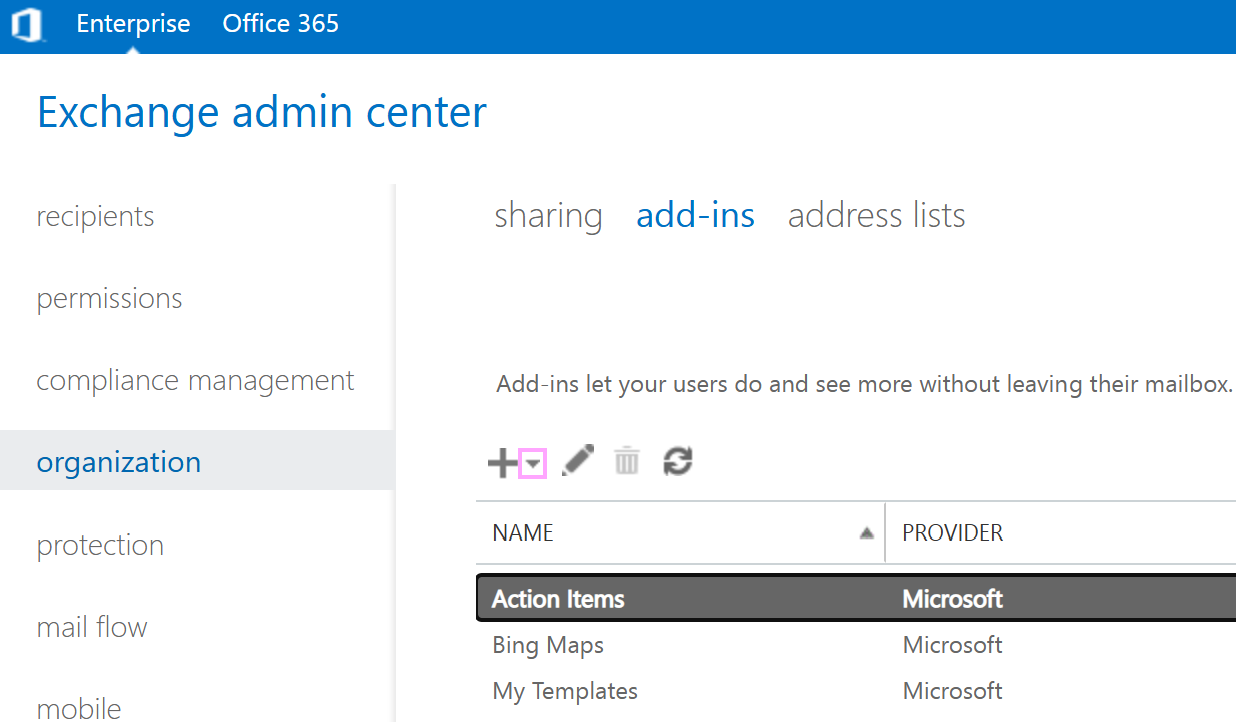Open the dropdown menu. Open the dropdown menu.