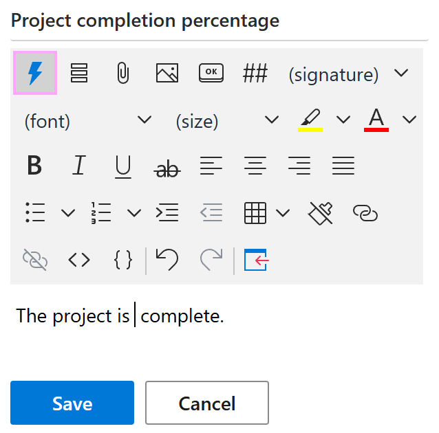 The Insert macro button on the template editor toolbar The Insert macro button on the template editor toolbar
