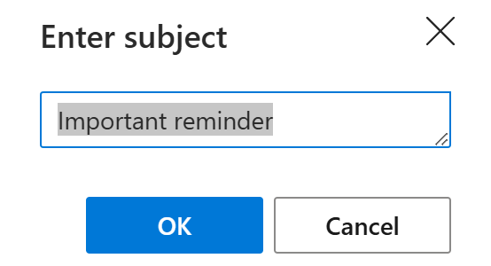 The nested WhatToEnter macro in action The nested WhatToEnter macro in action