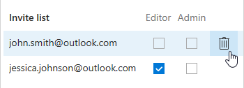 Cancel invitation. Cancel invitation.