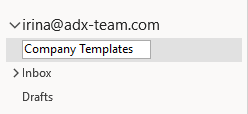 Name New Folder. Name New Folder.