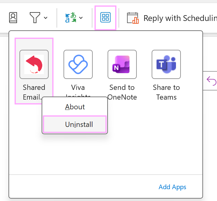 Uninstalling Shared Email Templates 2 in the classic Outlook for Windows Uninstalling Shared Email Templates 2 in the classic Outlook for Windows