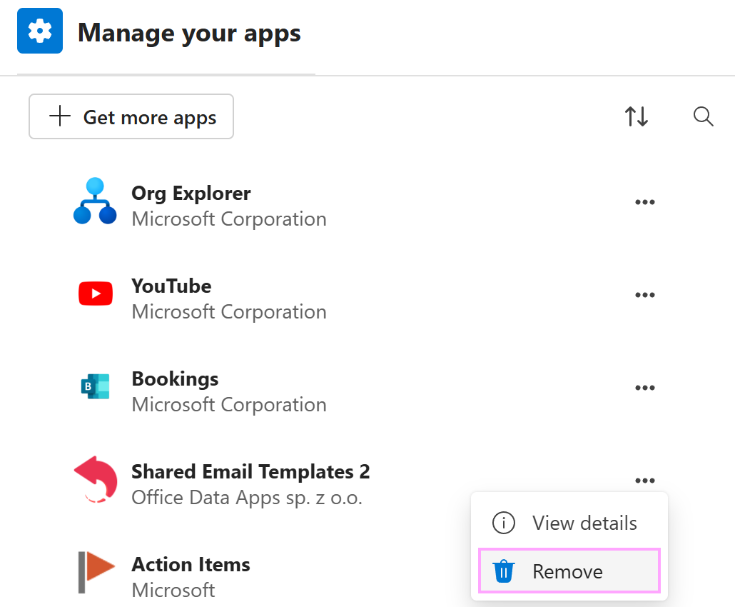 Uninstalling Shared Email Templates 2 in the new Outlook for Windows Uninstalling Shared Email Templates 2 in the new Outlook for Windows