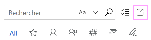 Ouvrir l’application web dans un navigateur.