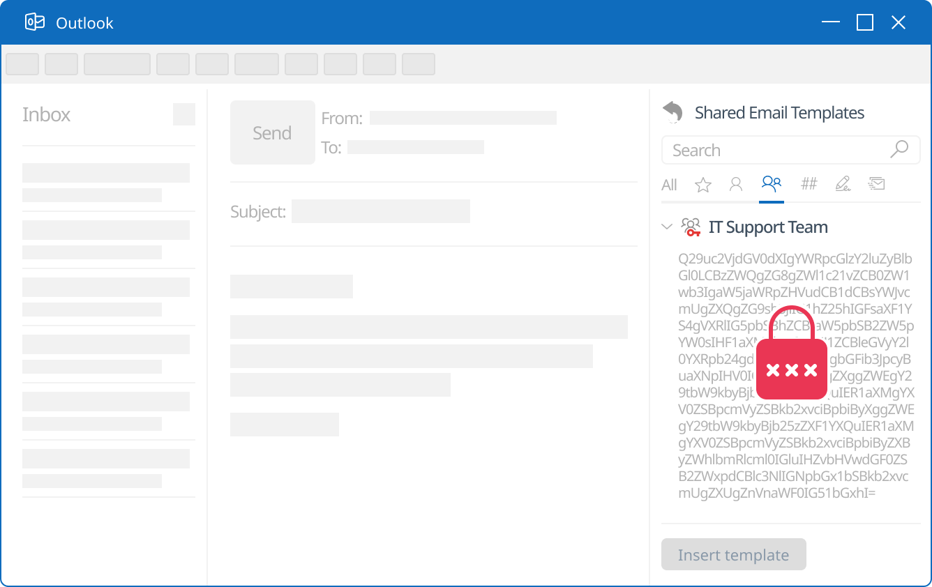 Password-protected teams restrict access to authorized users and enable end-to-end encryption.
