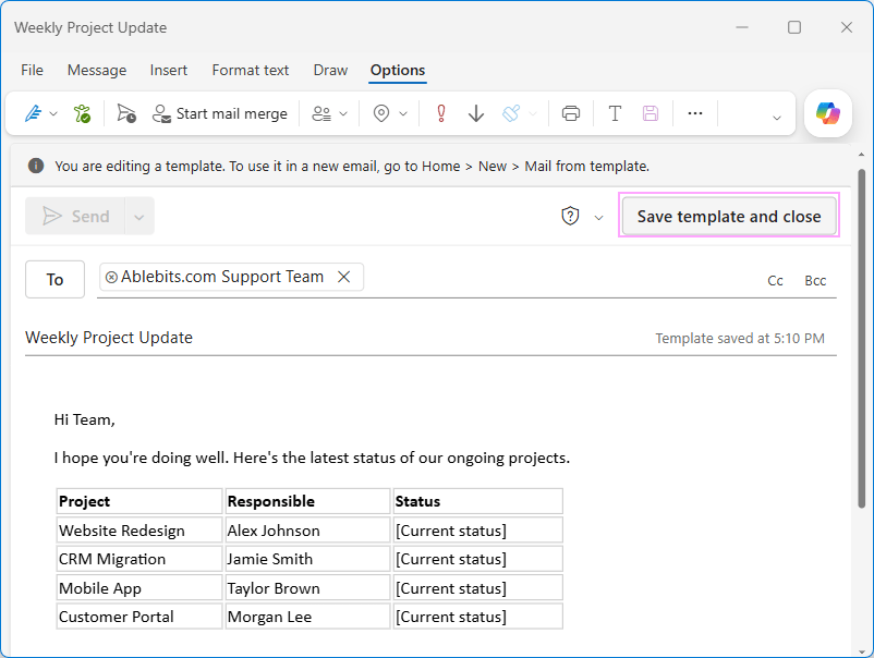 Edit an email template in new Outlook. Edit an email template in new Outlook.