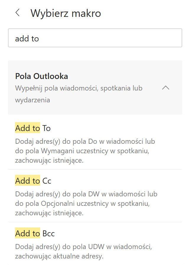 Automatyczne uzupełnianie pól Do, DW i UDW