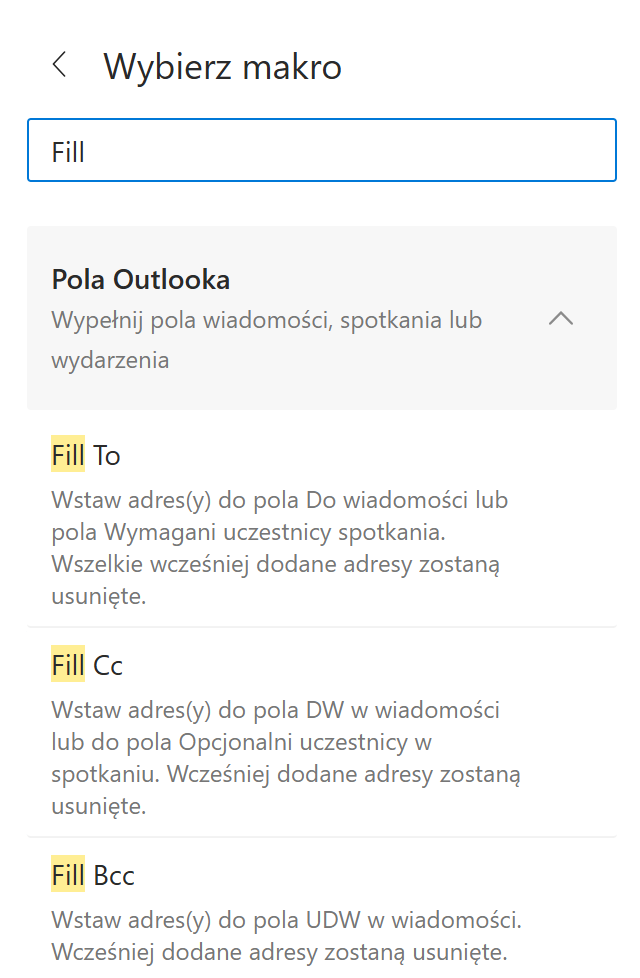 Automatyczne uzupełnianie pól Do, DW i UDW