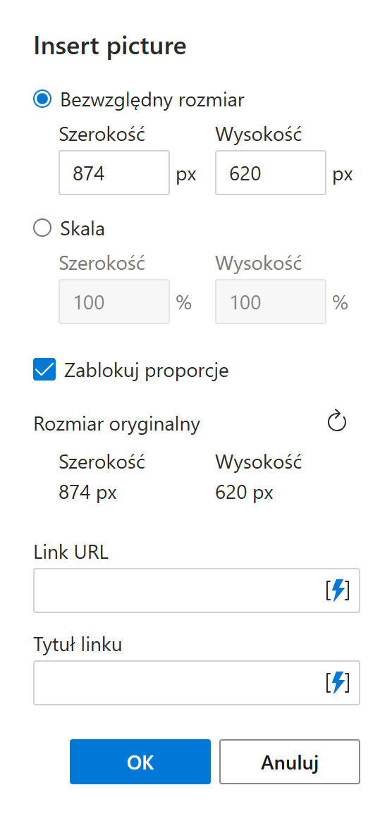 Okno dialogowe Okno dialogowe